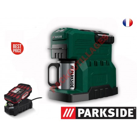 PARKSIDE® Machine à café sans fil PKMA 20-Li A1, 20 V Full pack